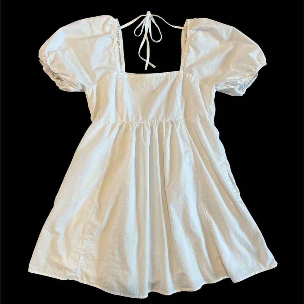 Draper James white short sleeve Dress size medium